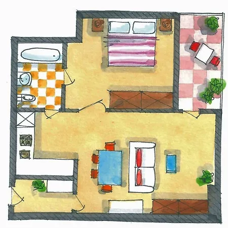 Appartement Haus Frische Brise 0306 *